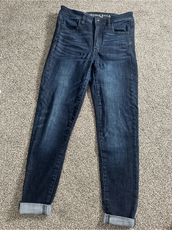 American Eagle Outfitters Denim - American Eagle Outfitters Dark Indigo Boyfriend Jeans